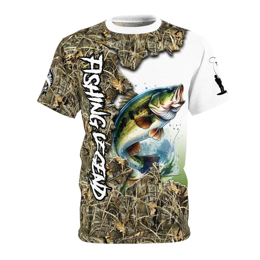 Fishing Legend 3D Graphic T Shirt