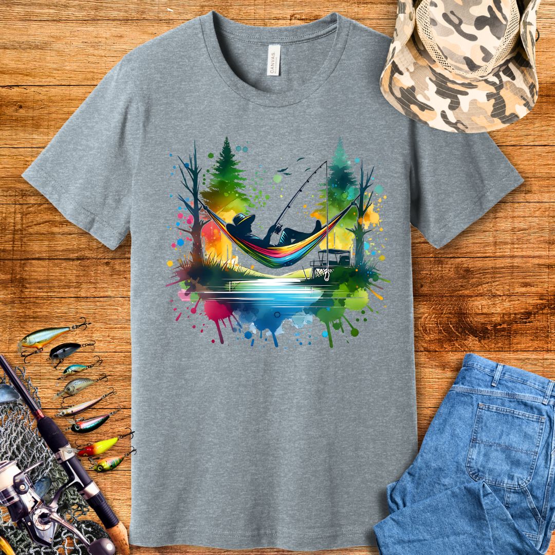 Hammock Fishing T Shirt