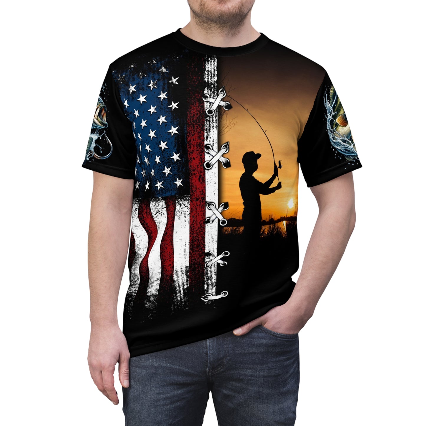American Fishing T-Shirt