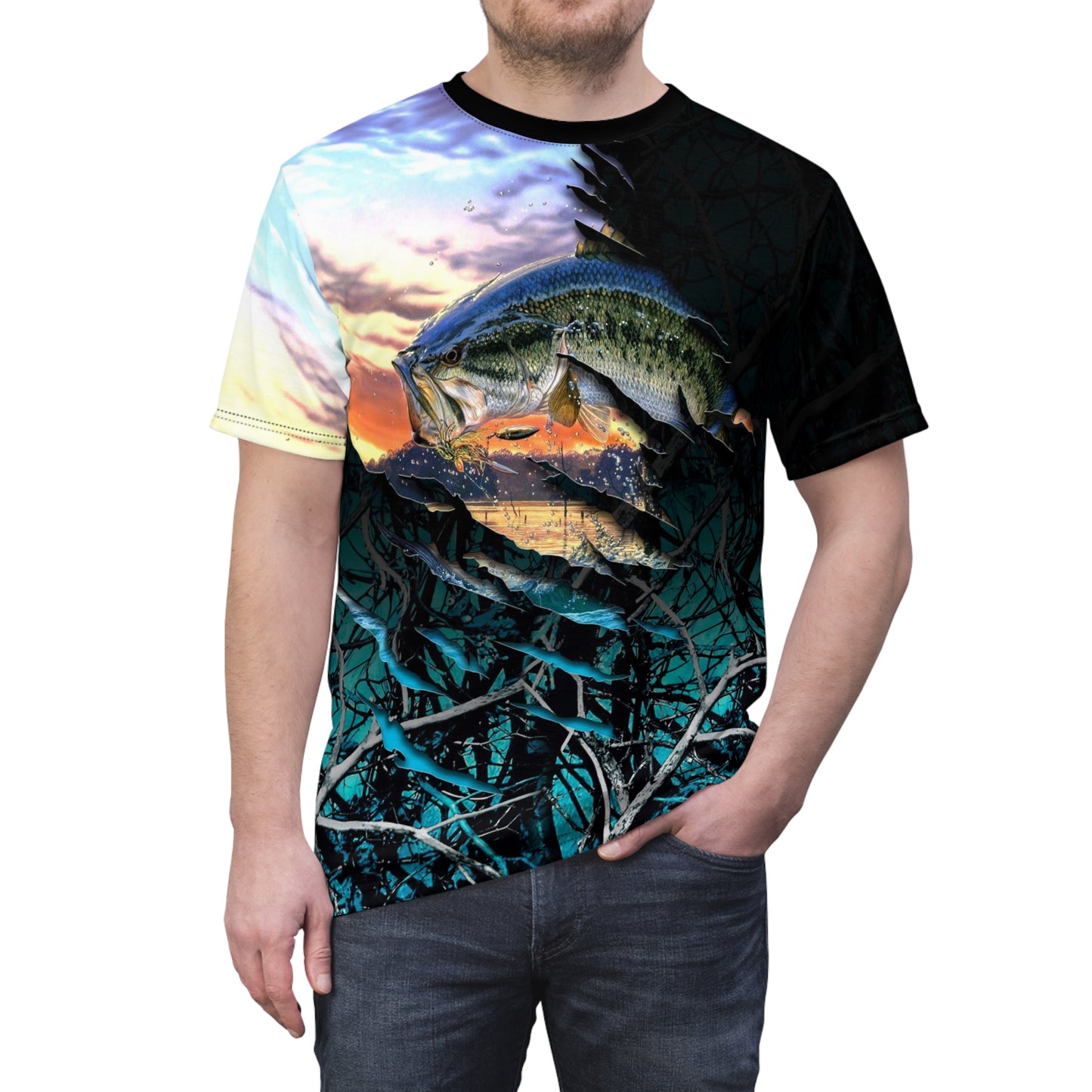 Fishing In Clouds T-Shirt