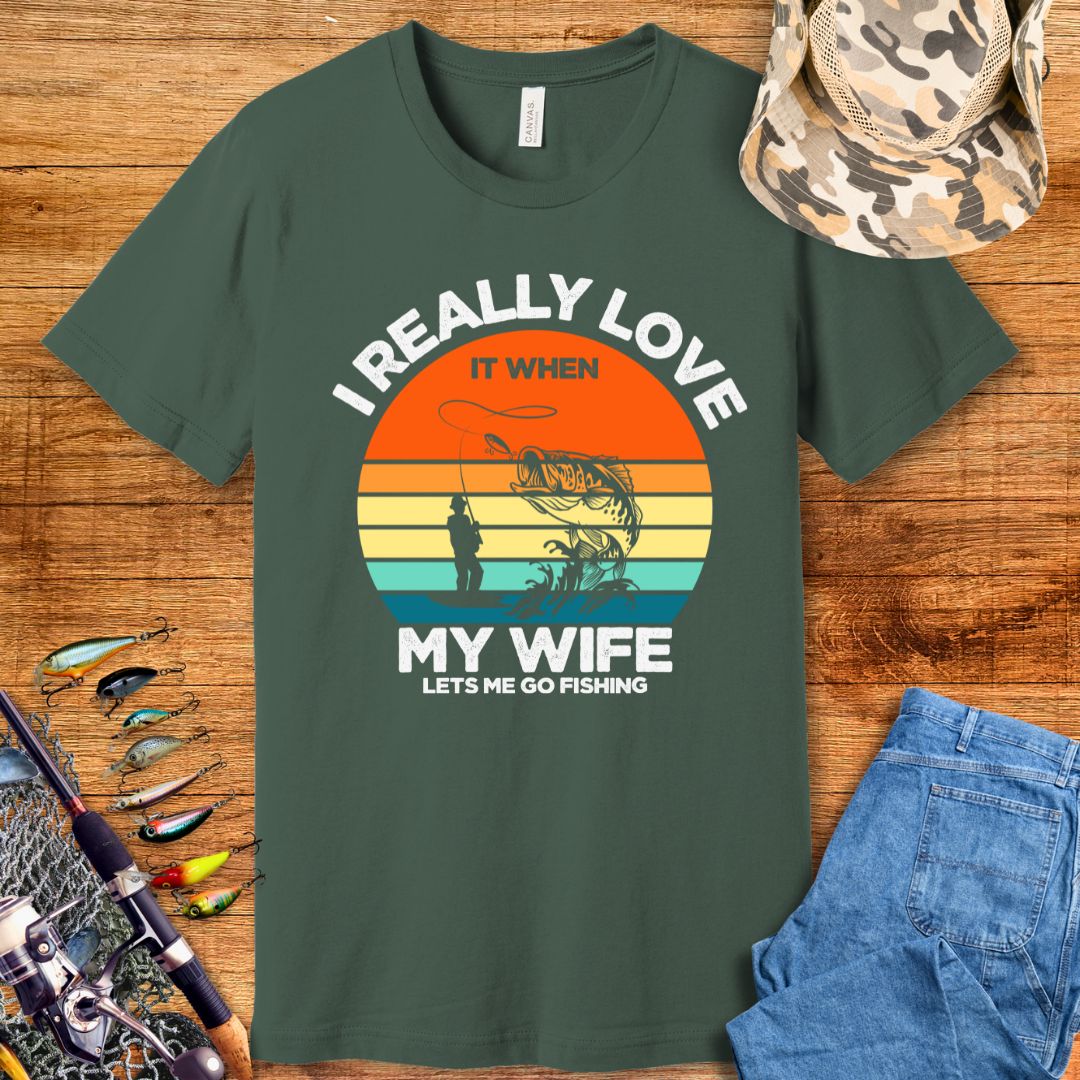 I Really Love My Wife T Shirt