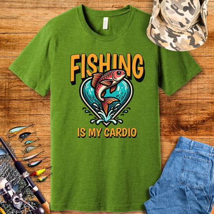 Fishing Is My Cardio T Shirt