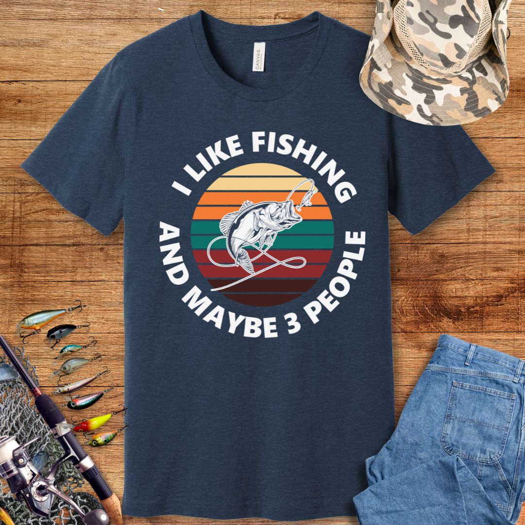 I Like Fishing T Shirt