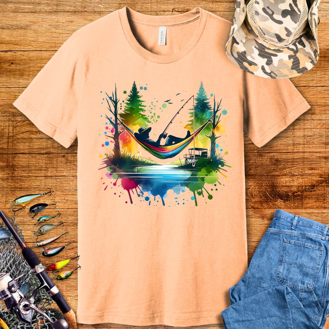 Hammock Fishing T Shirt