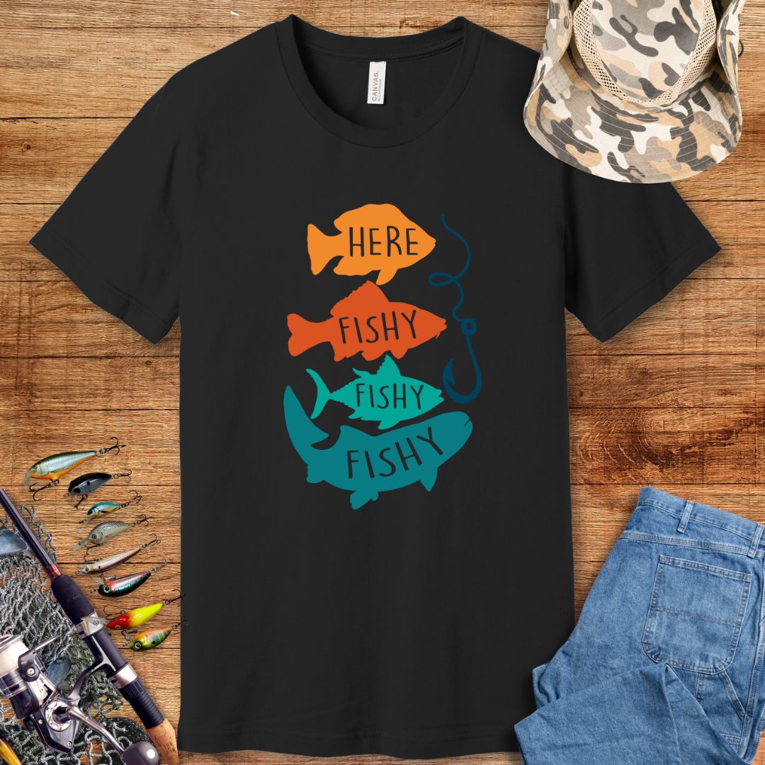 Here Fishy Fishy Fishy T Shirt