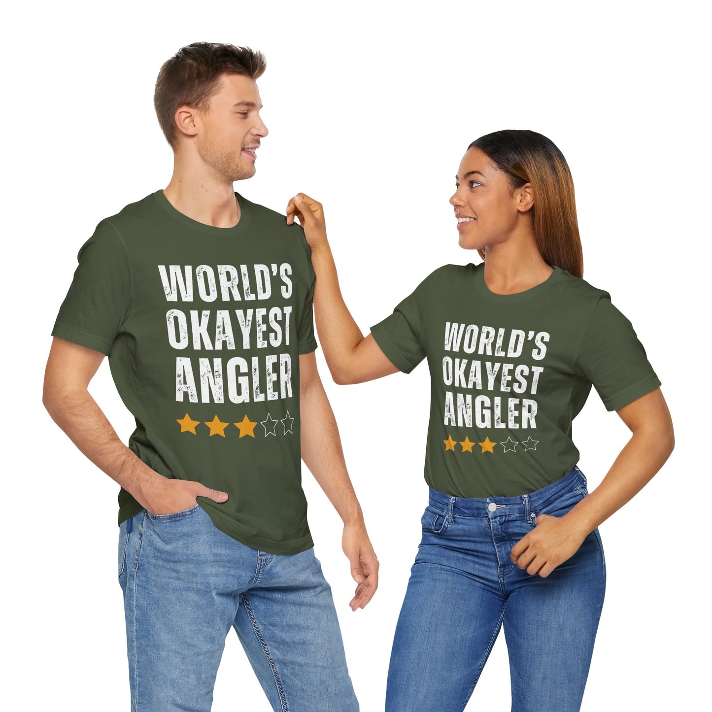 World's Okayest Angler T-Shirt