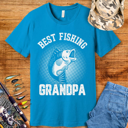 Best Fishing Grandpa T-Shirt