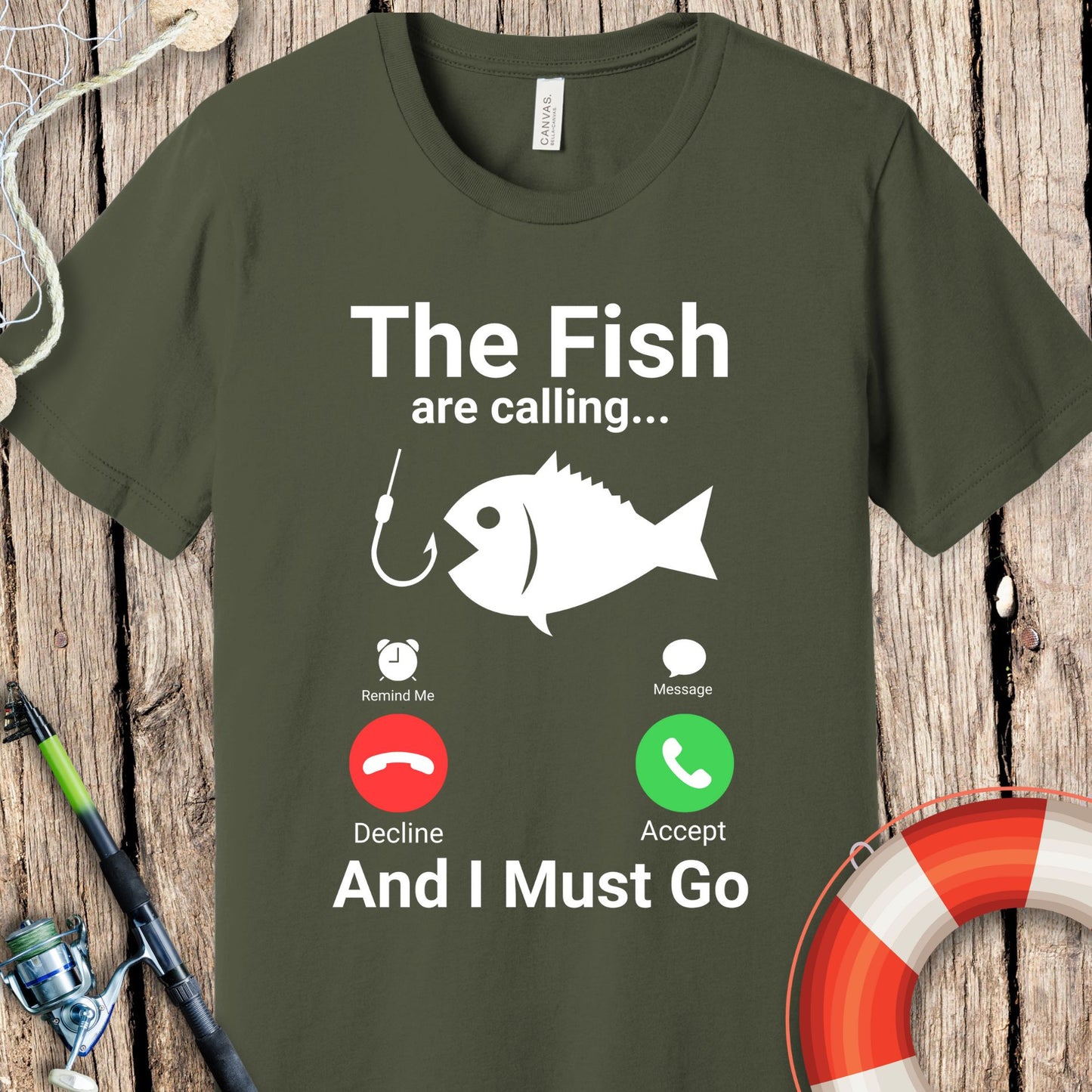 The Fish Are Calling T Shirt