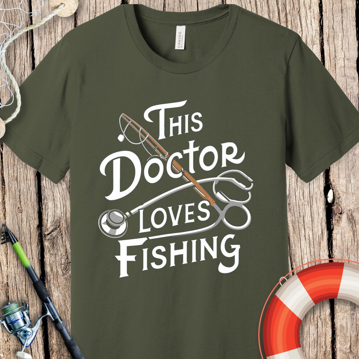 This Doctor Loves Fishing T-Shirt