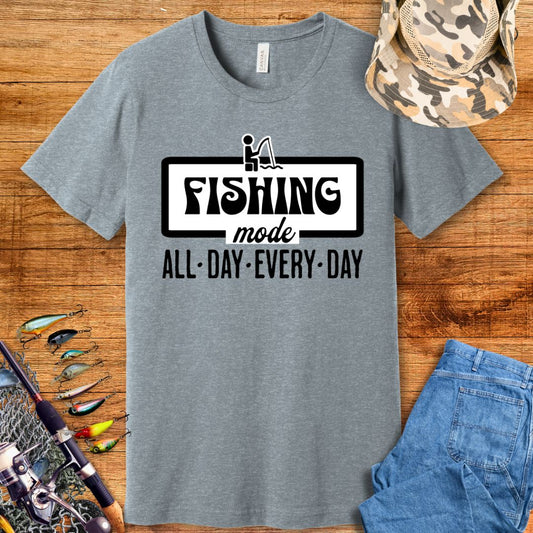 Fishing Mode T Shirt
