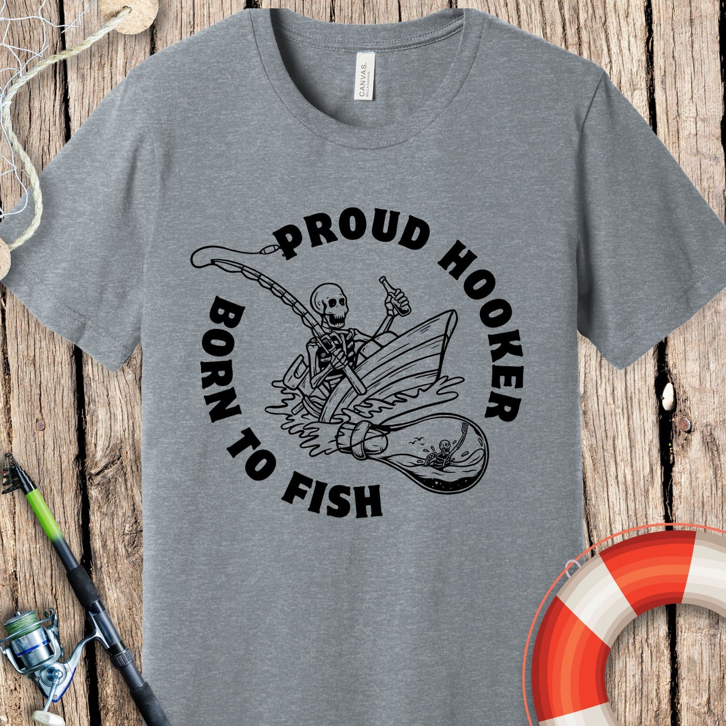 Proud Hooker Fish T-Shirt