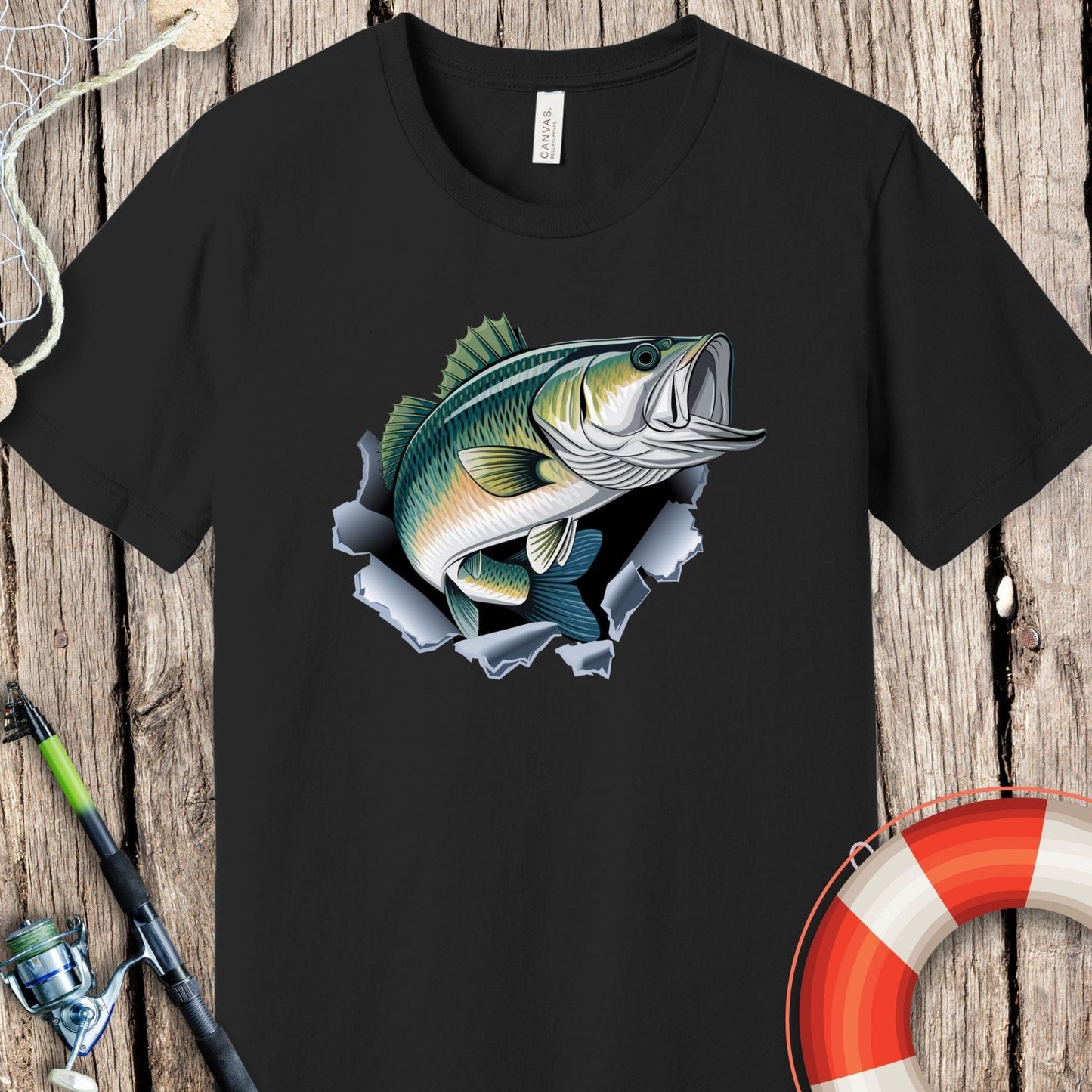 Fish Coming Out T Shirt