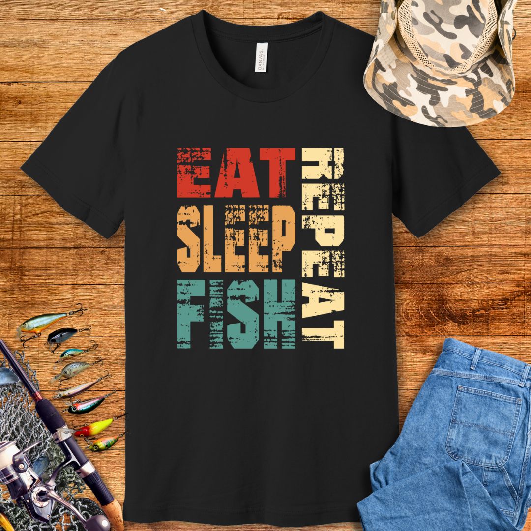 Eat Sleep Fish T-Shirt