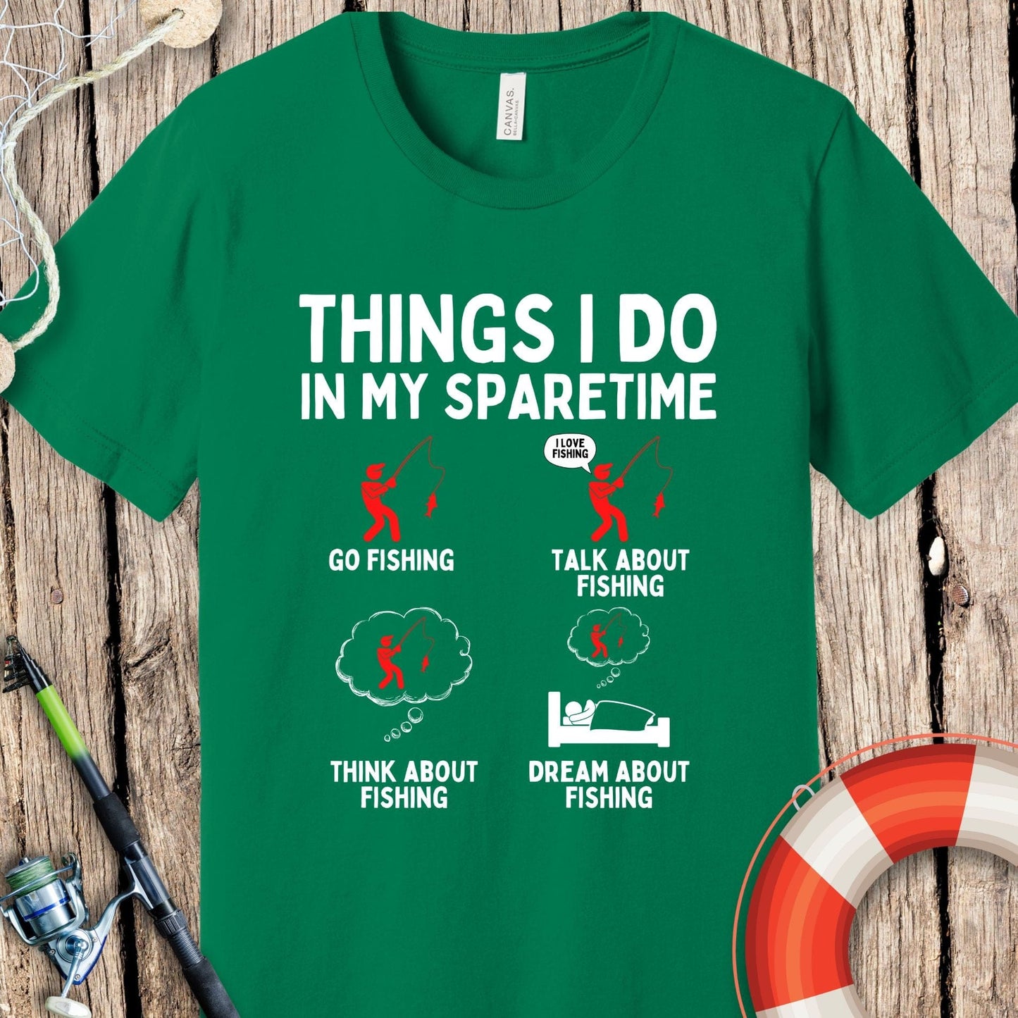 Things I Do Fishing T-Shirt
