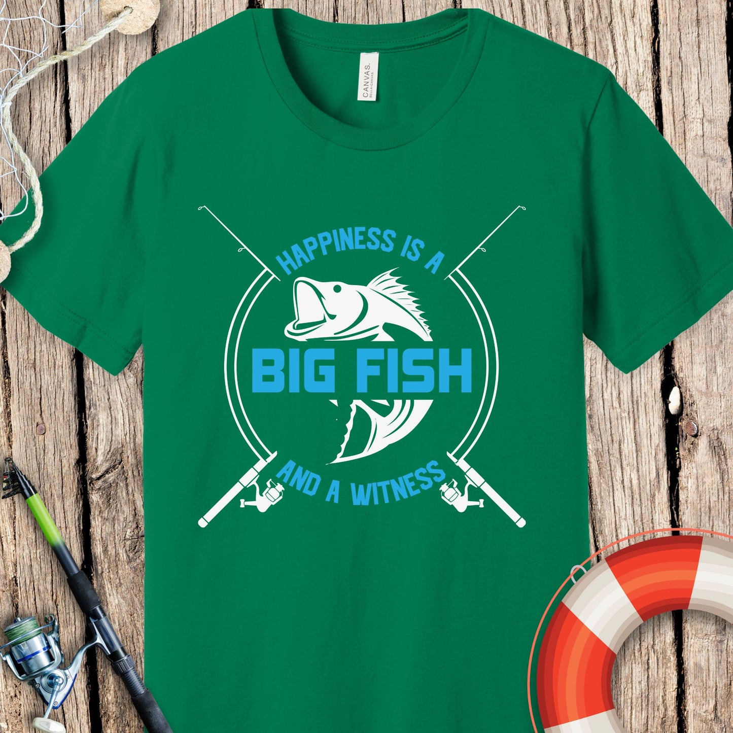 Happiness Is A Big Fish T-Shirt