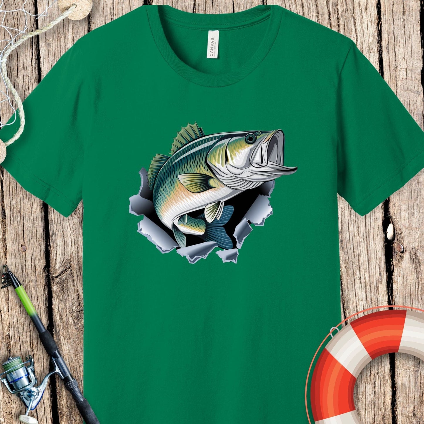 Fish Coming Out T Shirt