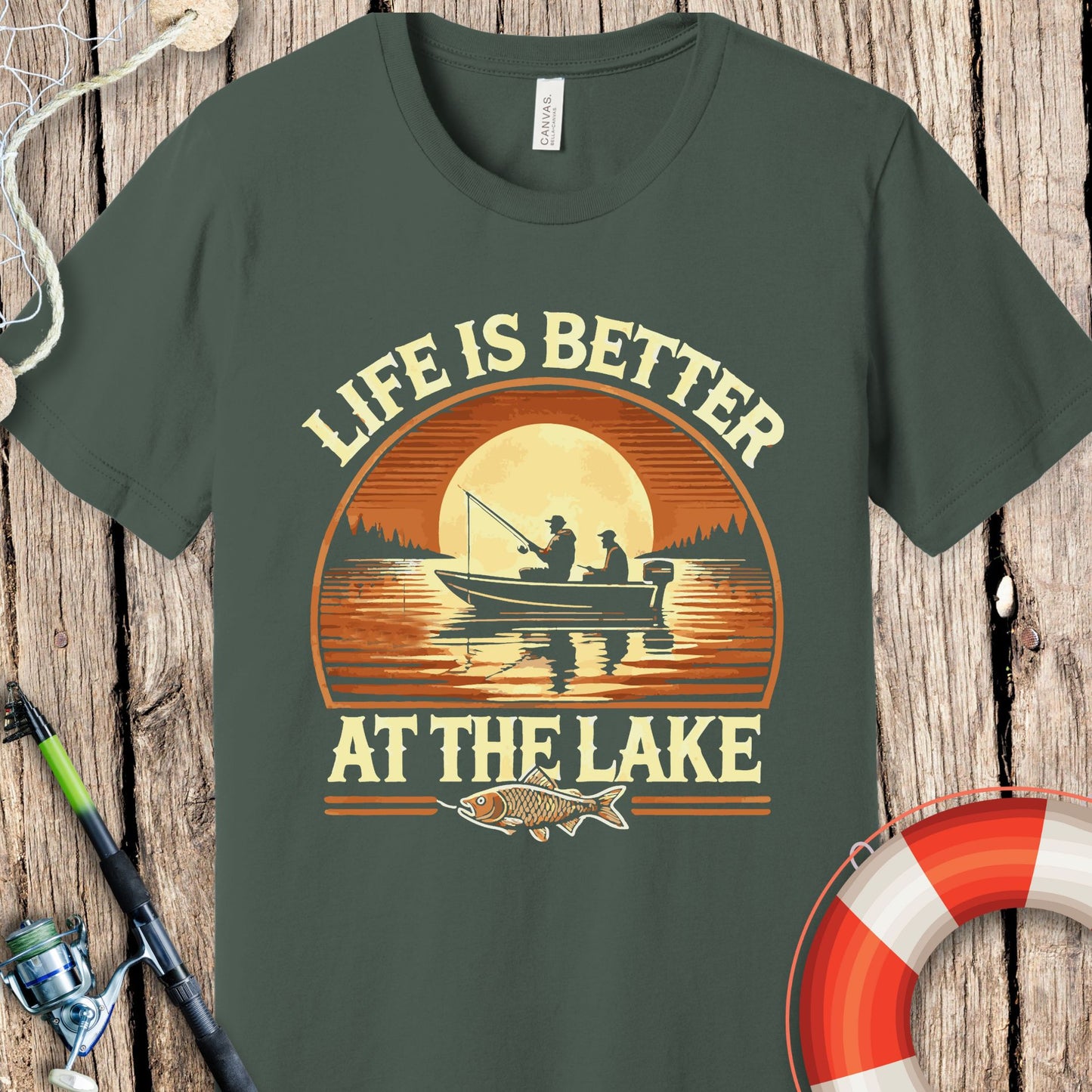 Life Is Better At The Lake T Shirt