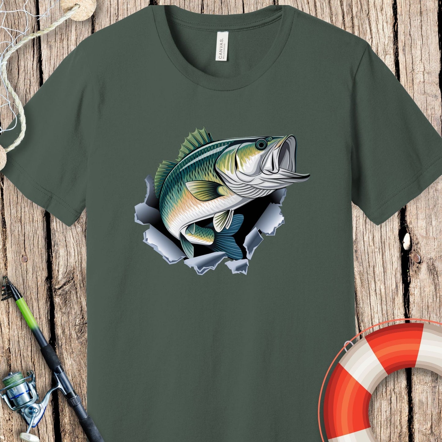 Fish Coming Out T Shirt