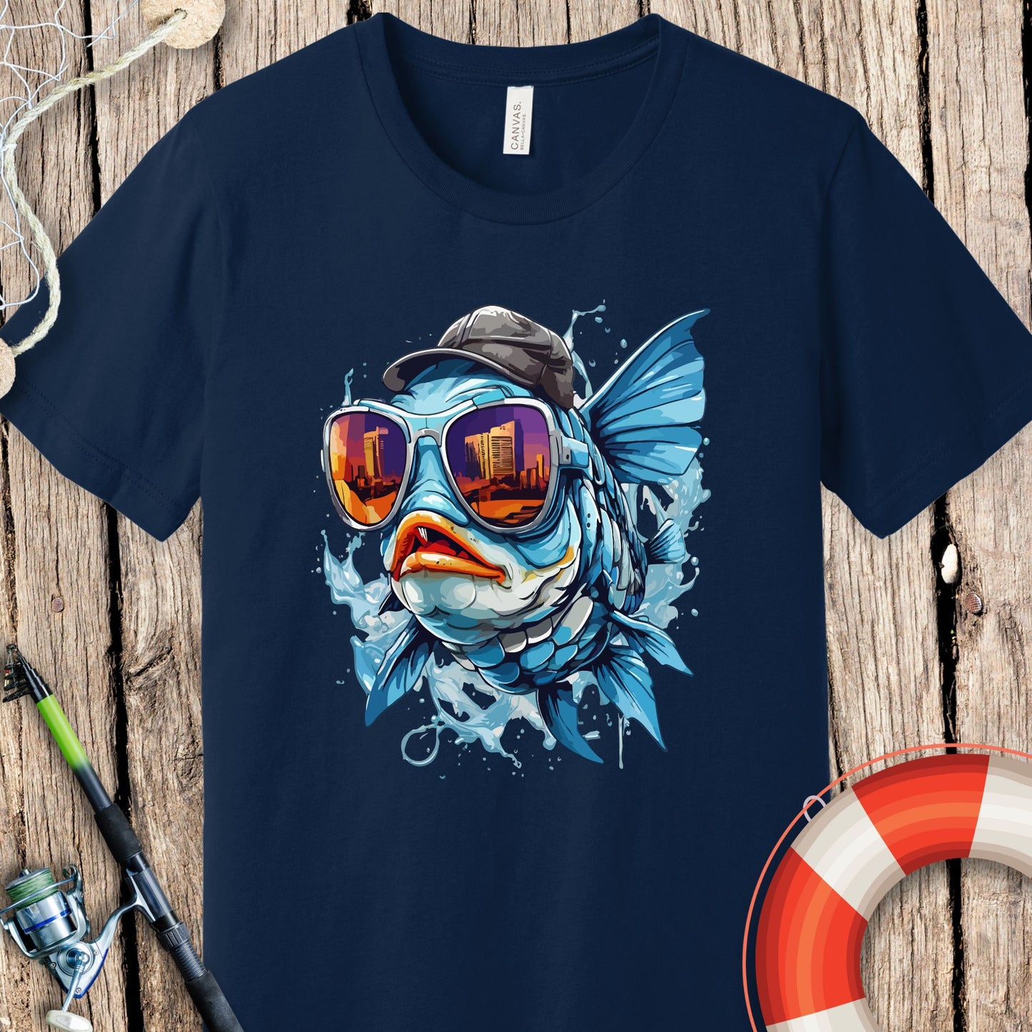 Fish In Glasses T-Shirt