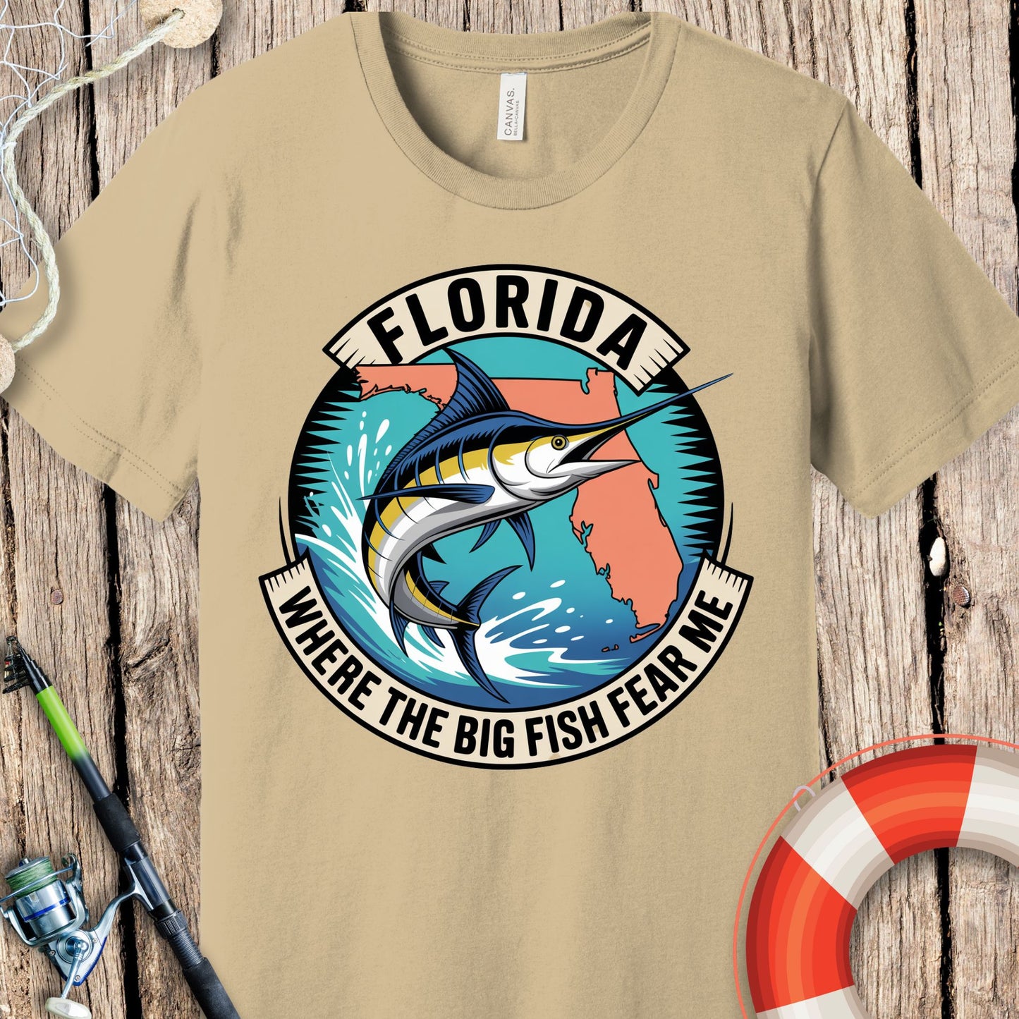 Florida Fish Fear Me T-Shirt