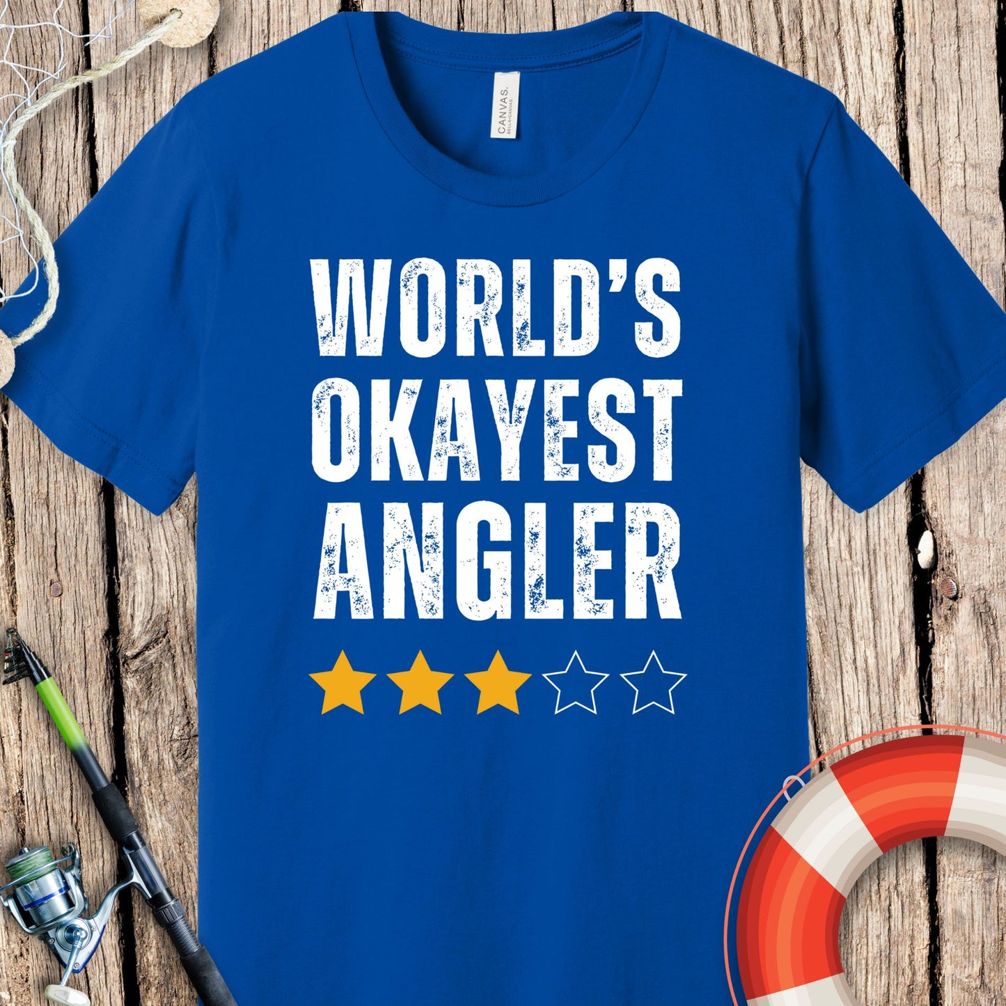 World's Okayest Angler T-Shirt