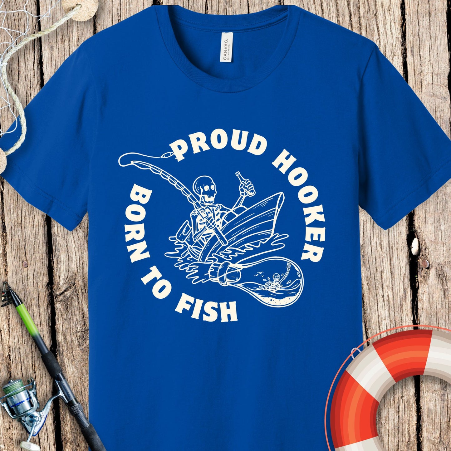 Proud Hooker Fish T-Shirt