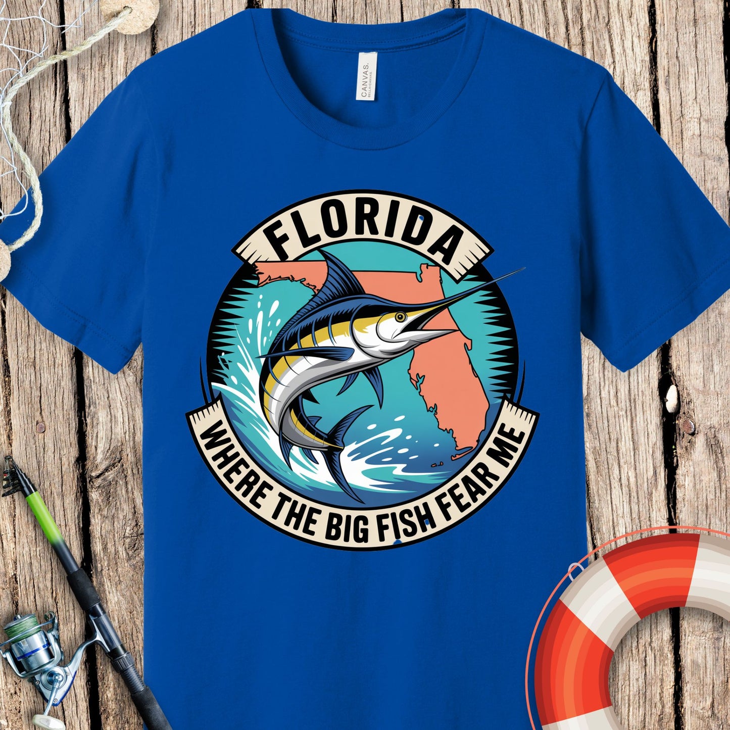 Florida Fish Fear Me T-Shirt
