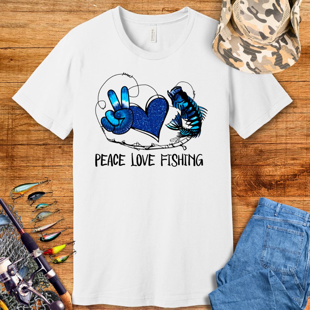 Peace Love Fishing T-Shirt