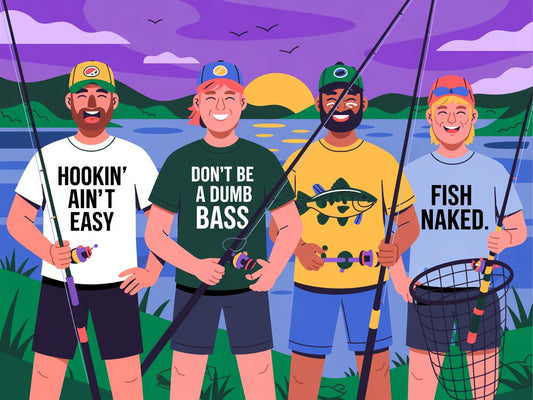 Funny Fishing T-Shirts That Every Fisherman Will Love