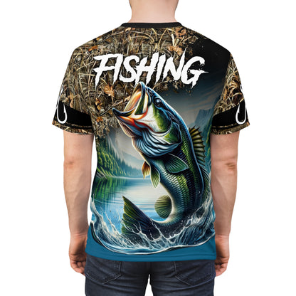 Fishing Makes Me Happy T Shirt