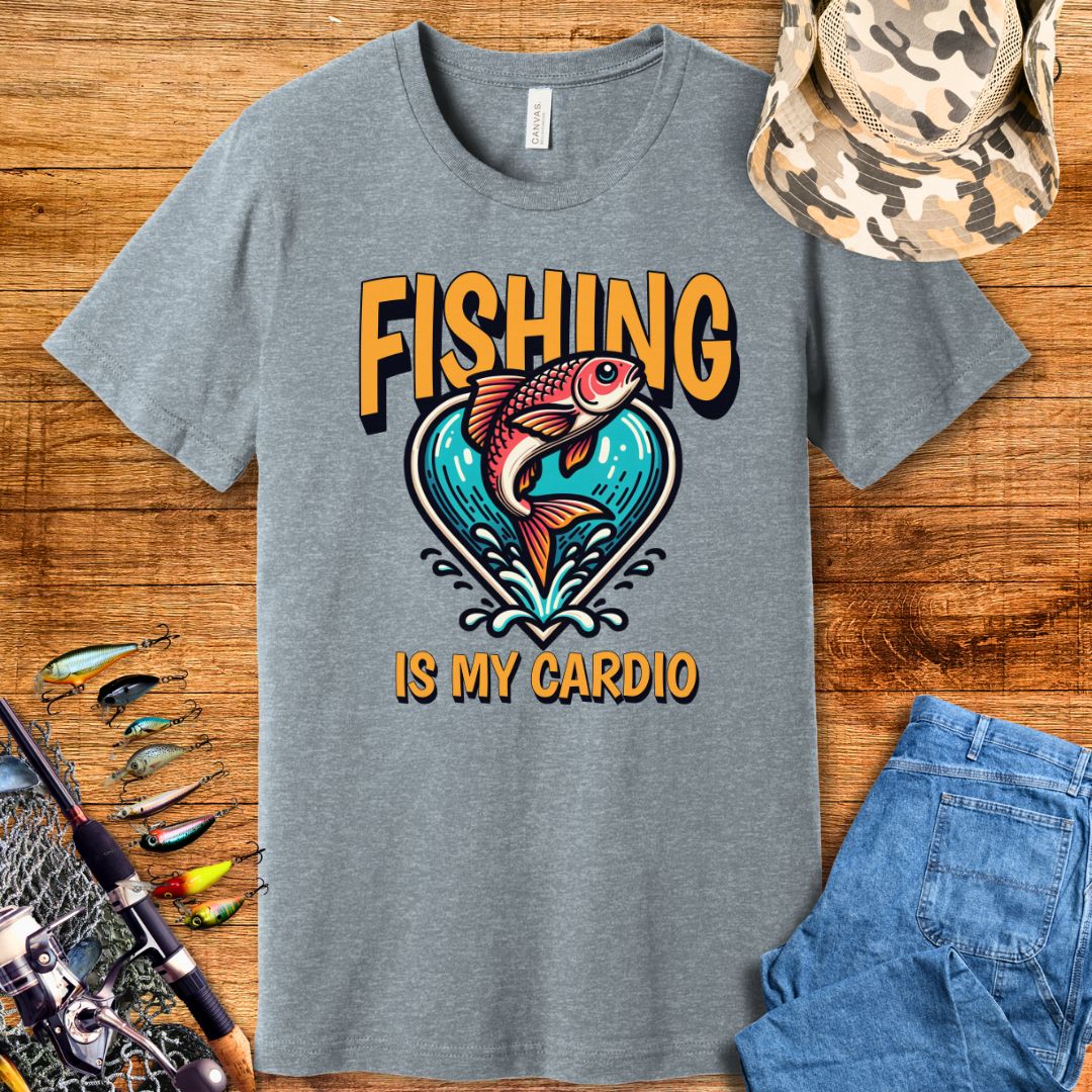 Fishing Is My Cardio T-Shirt