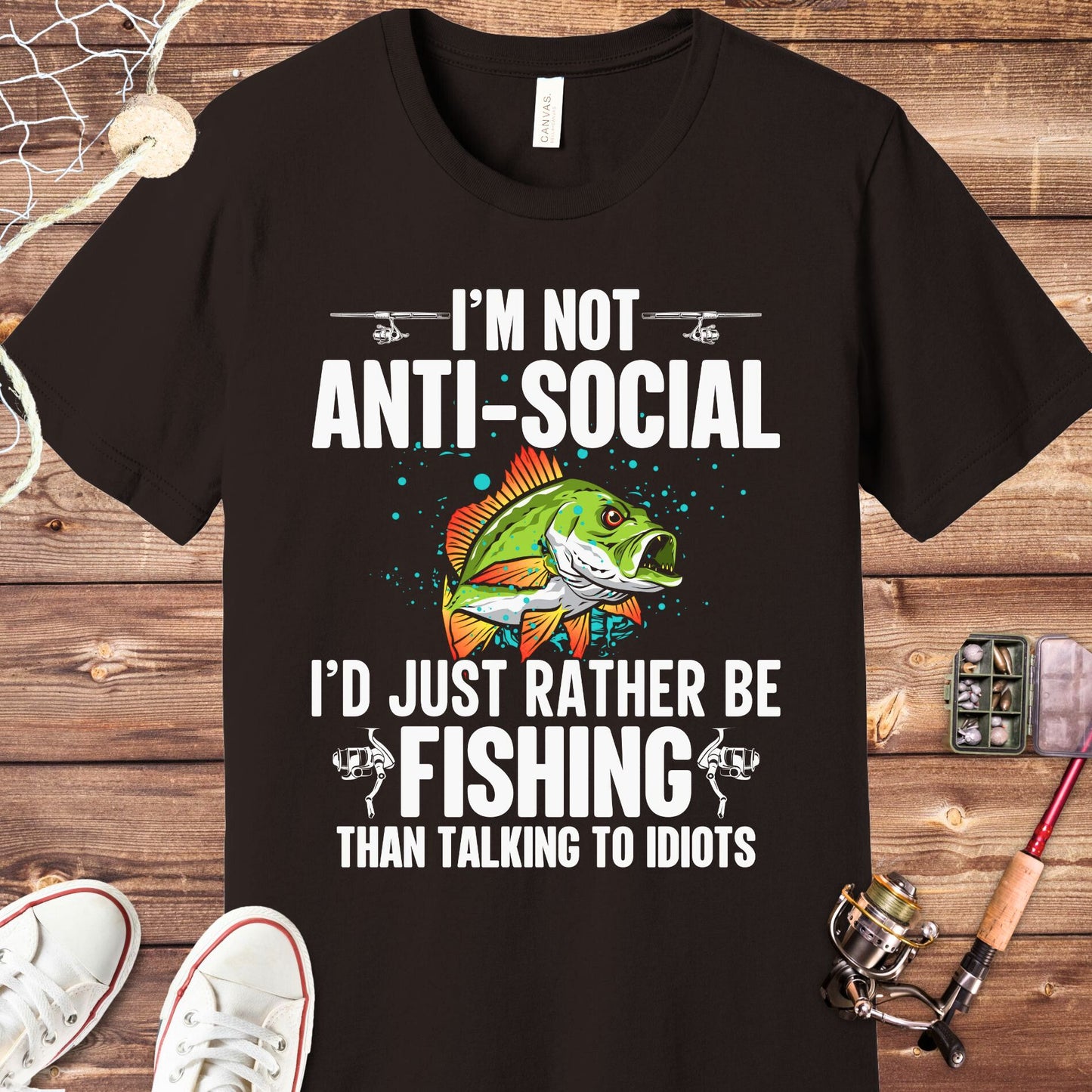 I'm Not Anti Social T-Shirt