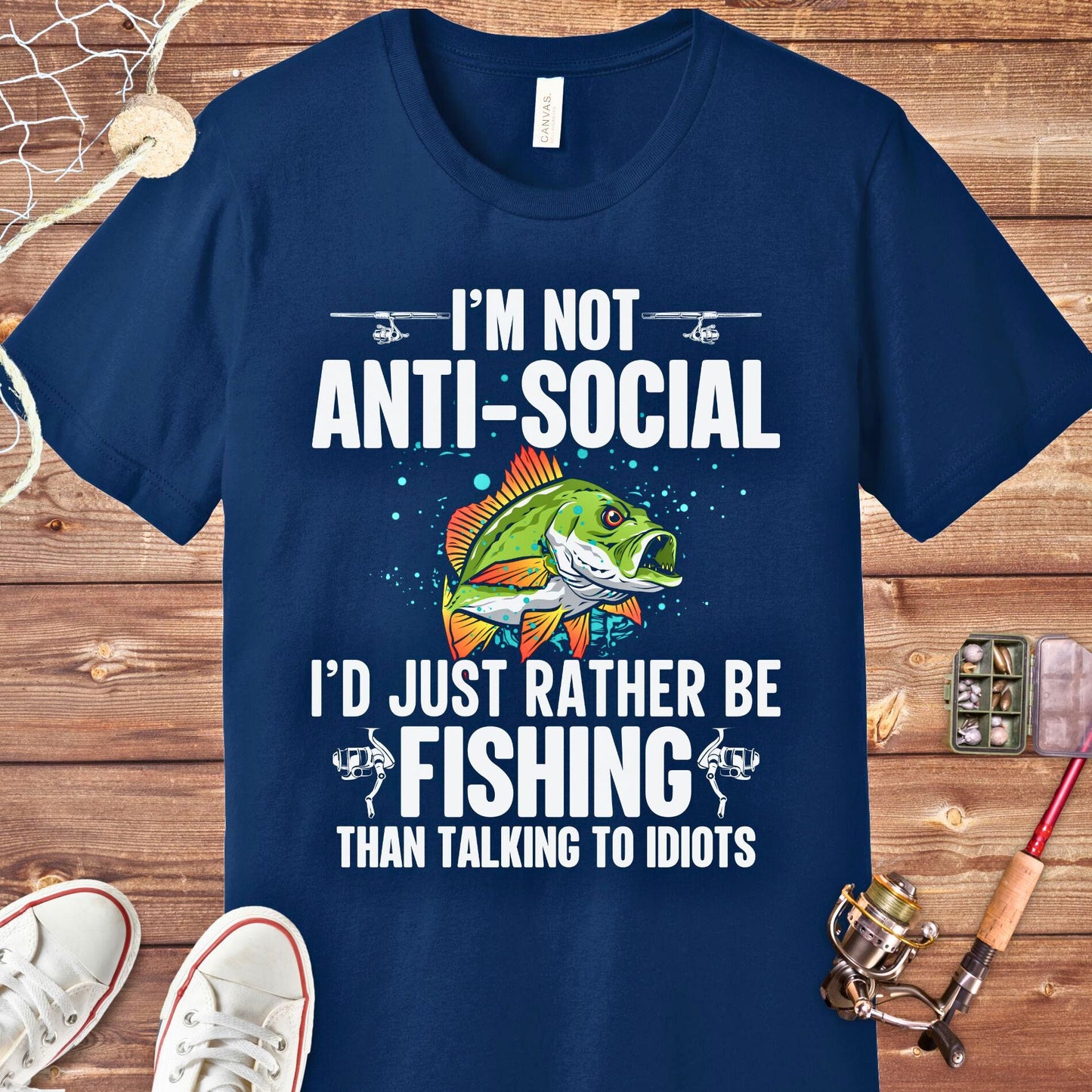 I'm Not Anti Social T-Shirt