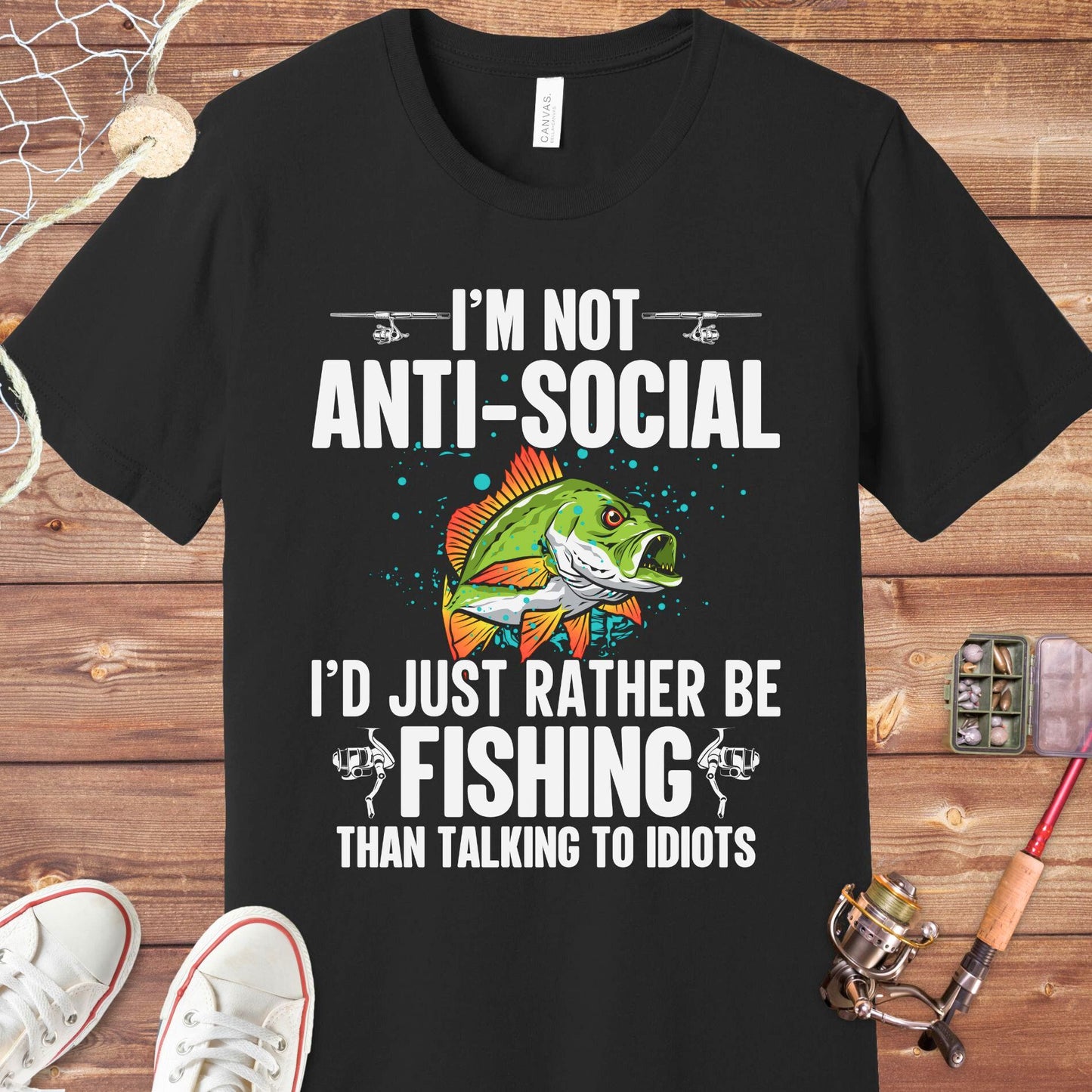 I'm Not Anti Social T-Shirt