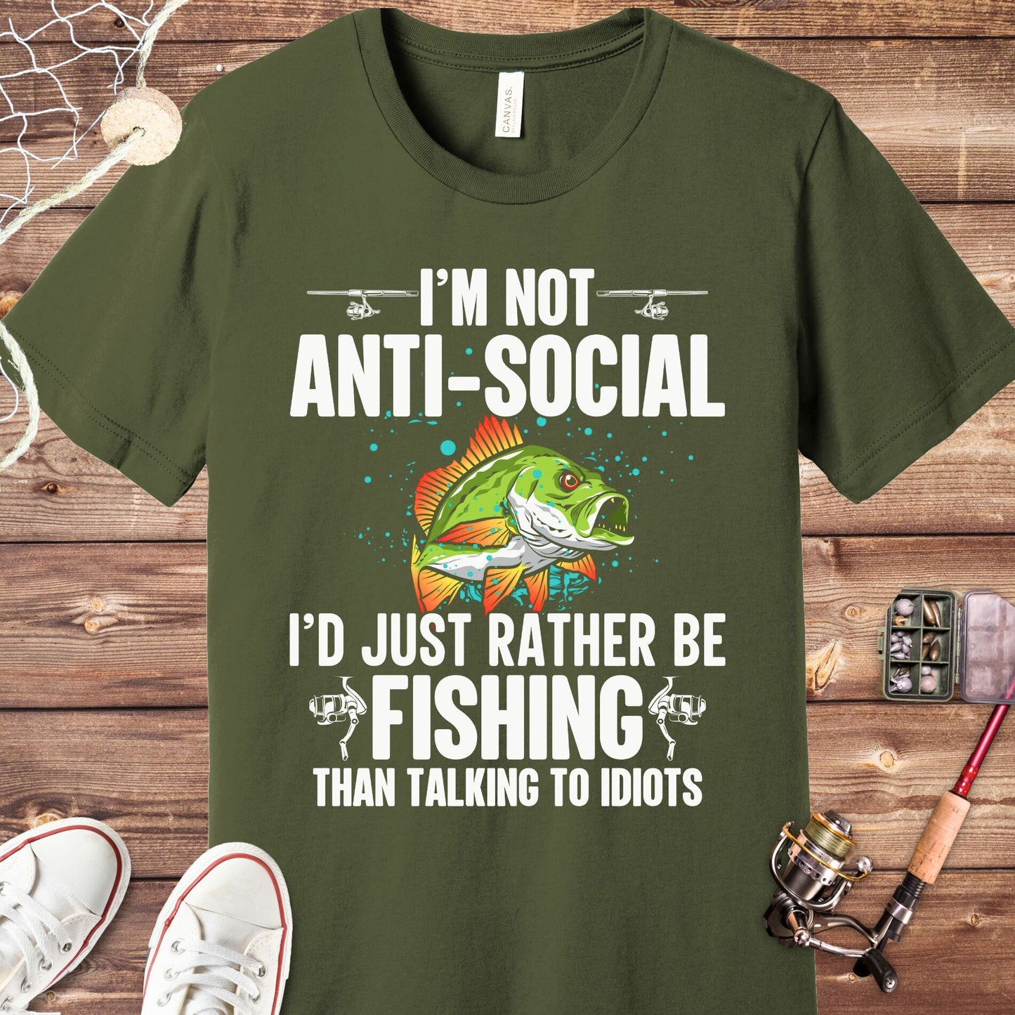 I'm Not Anti Social T-Shirt