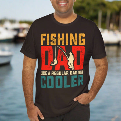 Fishing Dad Cooler T-Shirt