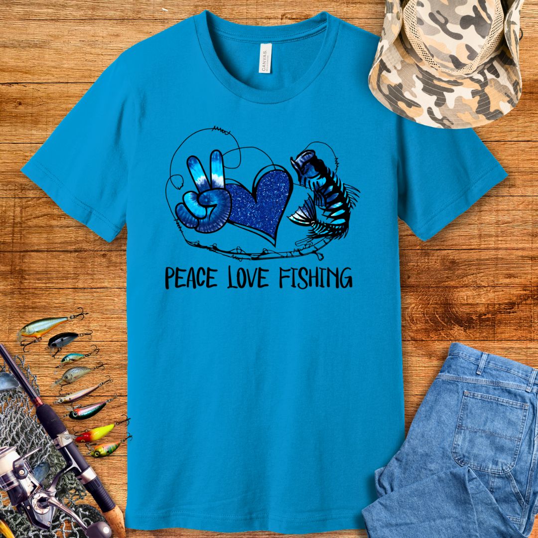 Peace Love Fishing T-Shirt