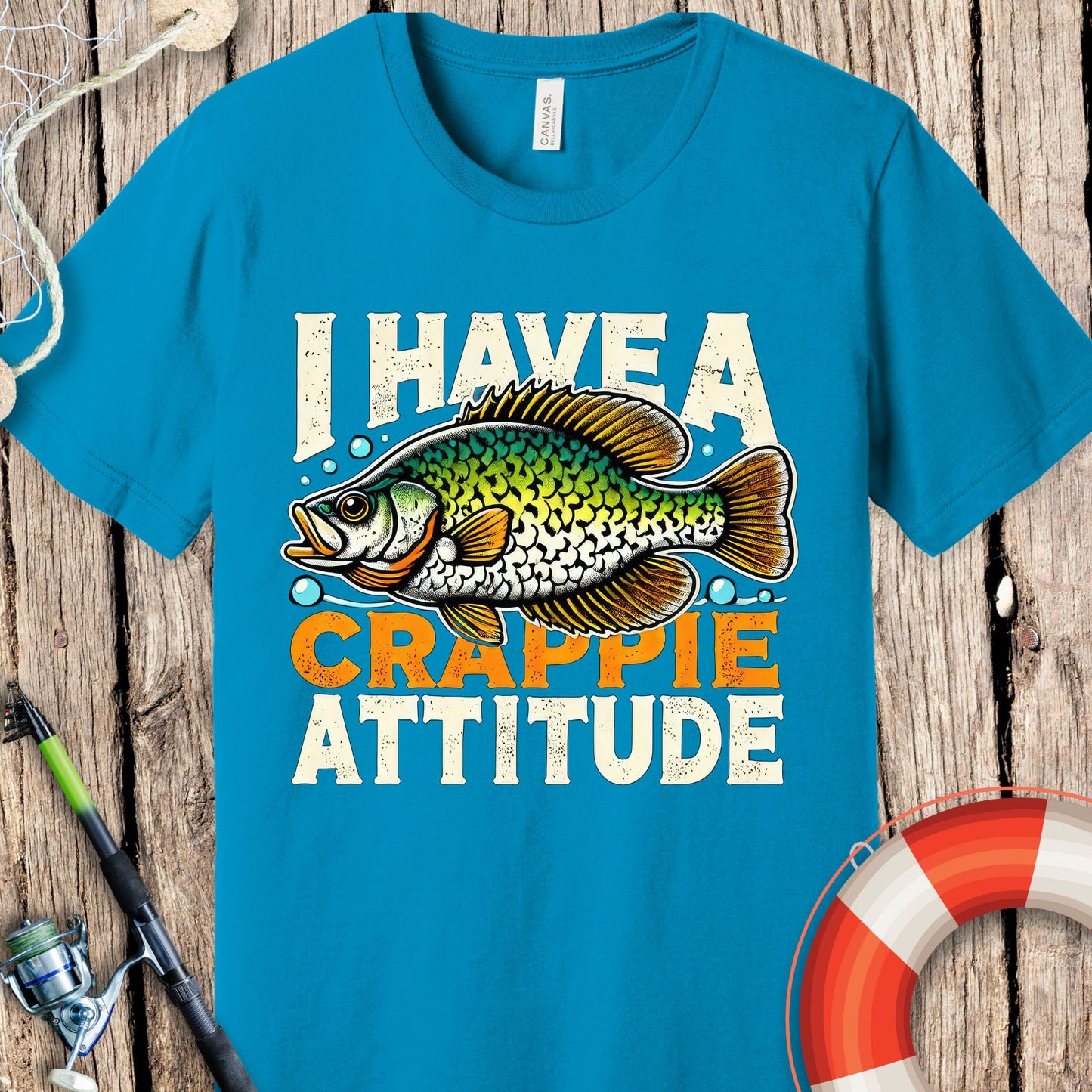 I Have A Crappie Attitude T Shirt