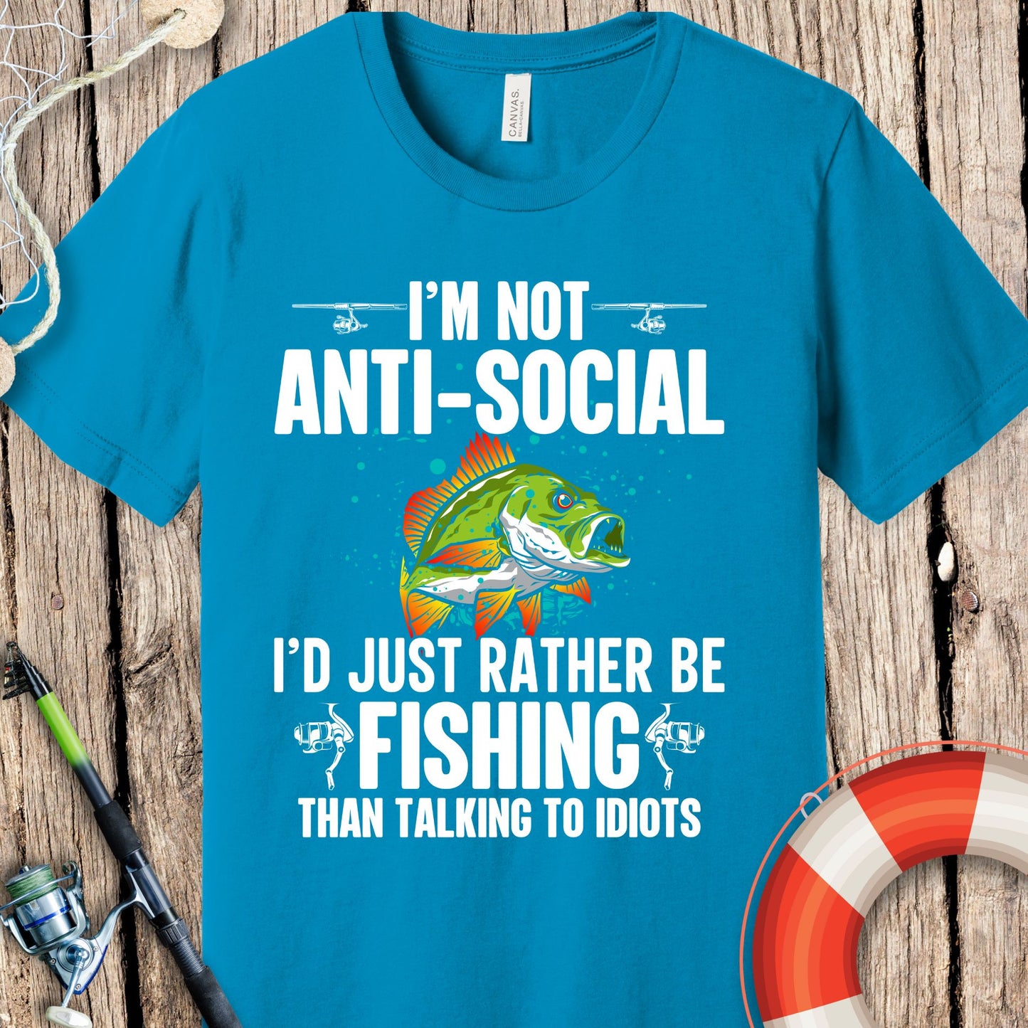 I'm Not Anti Social T-Shirt