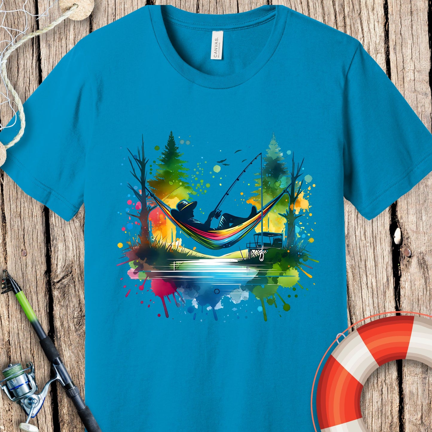 Hammock Fishing T-Shirt