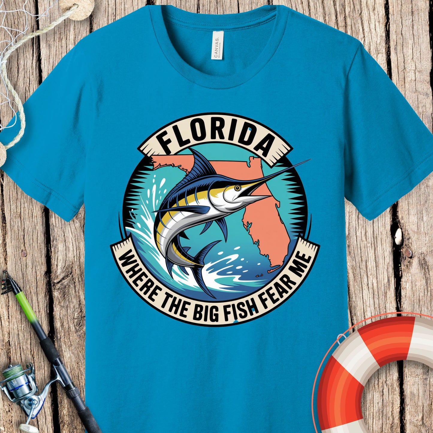 Florida Fish Fear Me T-Shirt
