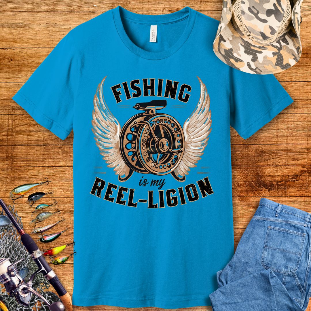 Fishing Is My Reel-igion T-Shirt