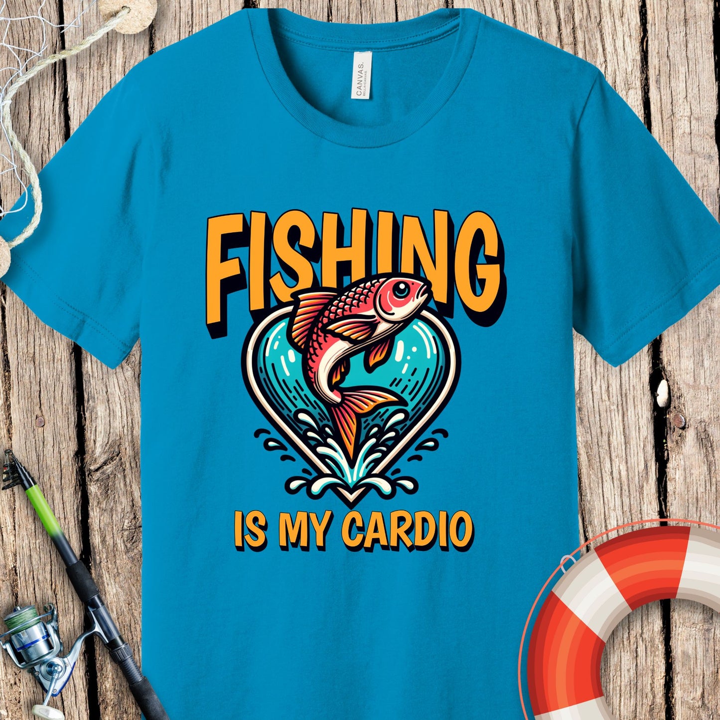 Fishing Is My Cardio T-Shirt