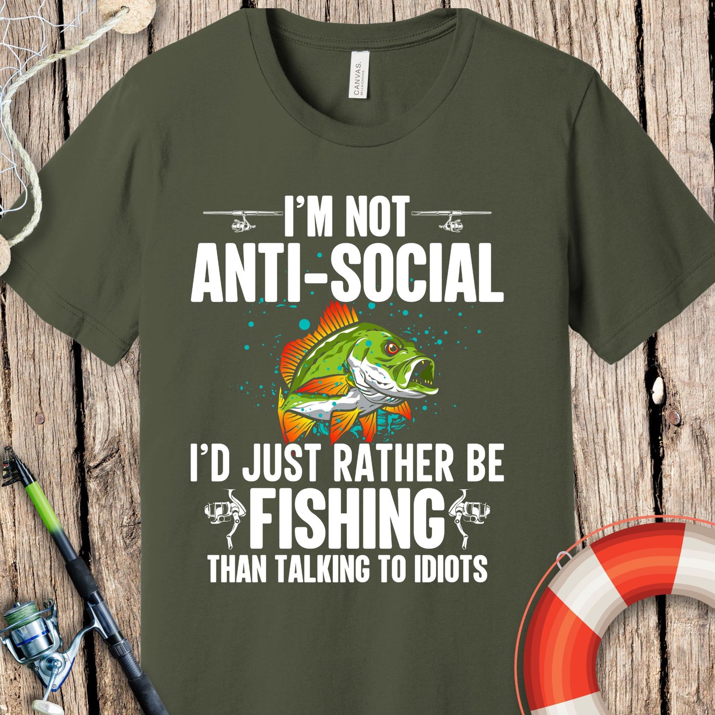 I'm Not Anti Social T-Shirt