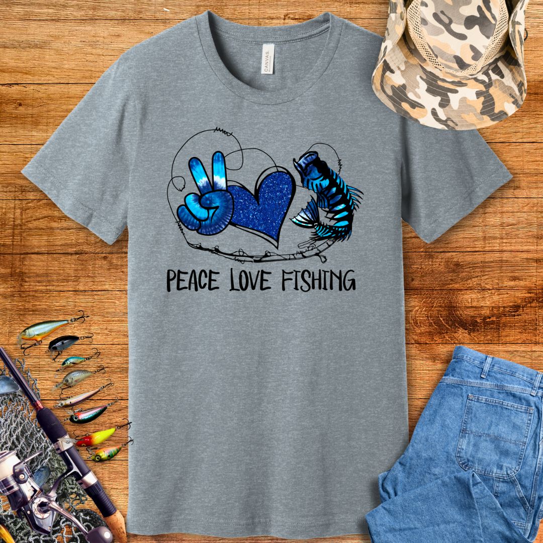 Peace Love Fishing T-Shirt