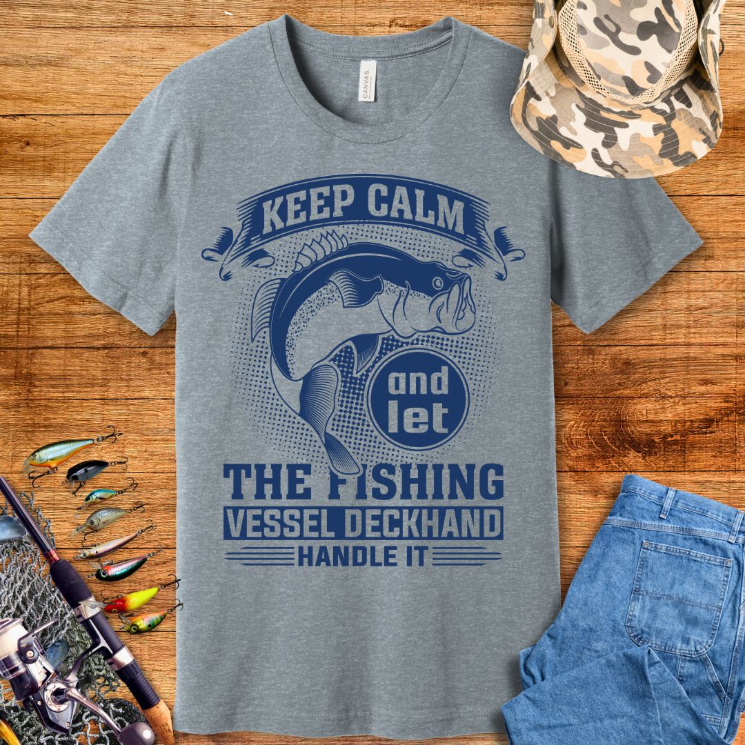 Keep Calm Fishing T-Shirt