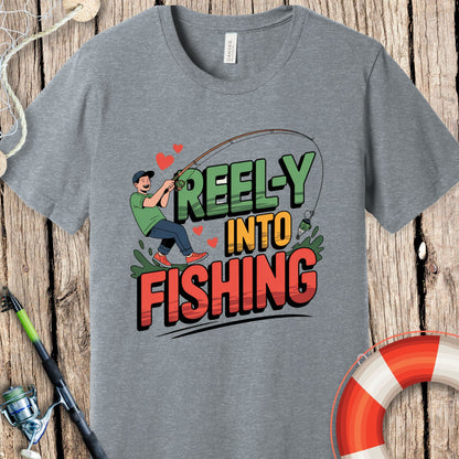 Reely Into Fishing T-Shirt