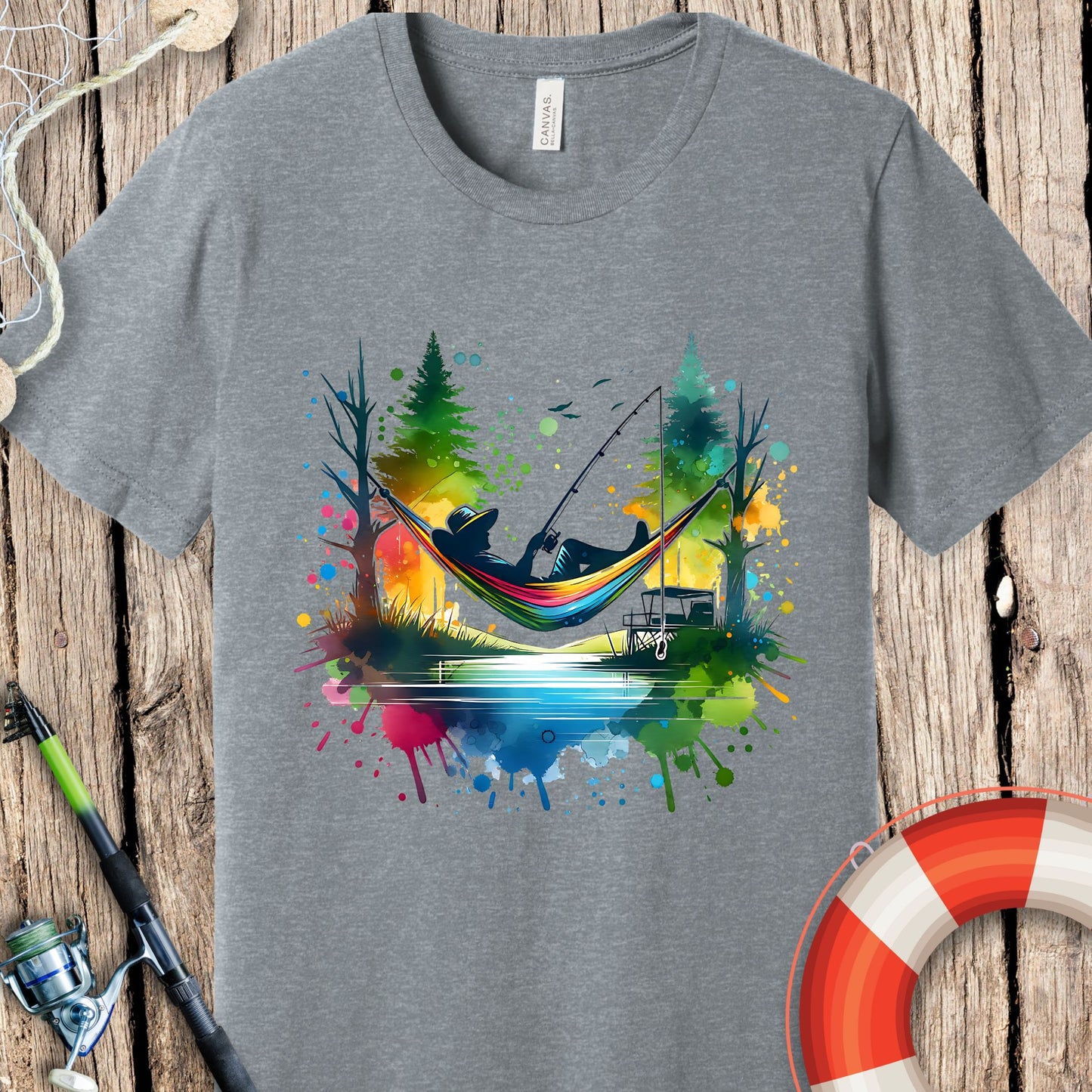 Hammock Fishing T-Shirt