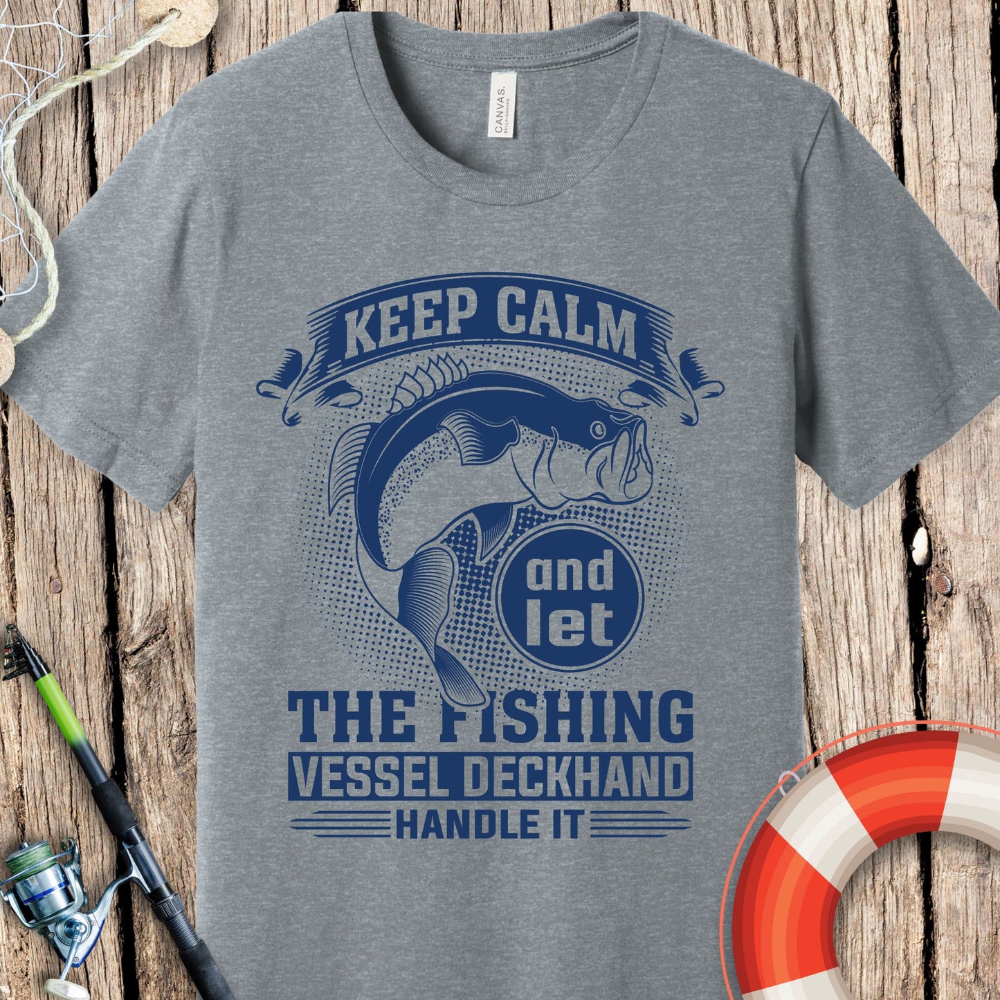 Keep Calm Fishing T-Shirt