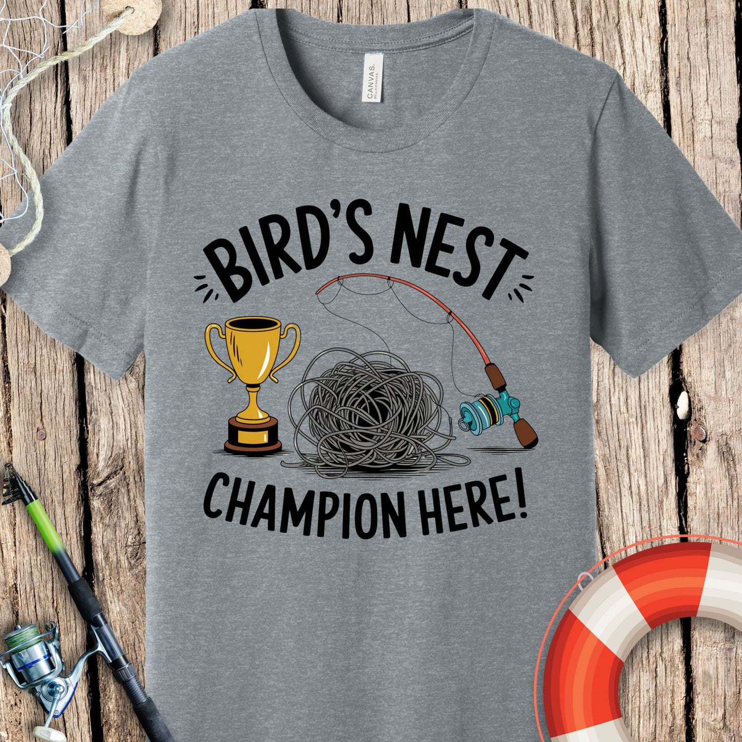 Bird's Nest Fishing T-Shirt